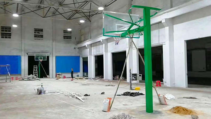 珠海第二十六小學操場升降式兒童籃球架圓滿結束